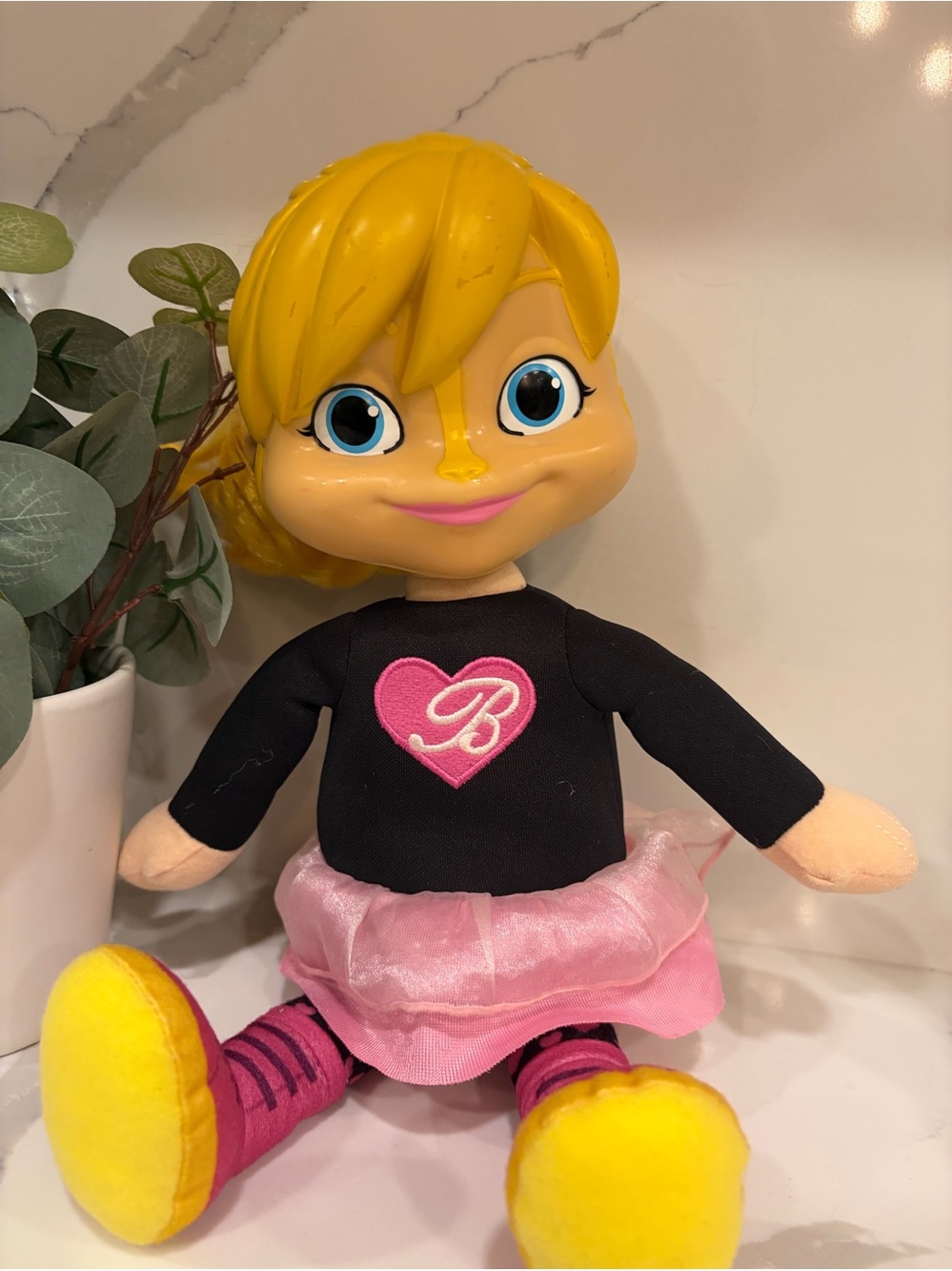 Alvin & The
Chipmunks Talking Brittany Plush
Doll 14" Chipettes Talks Sings